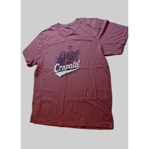 Crapola (I Had A Crappy Morning) T Shirt Sz: Large Color Maroon Men/Unisex #522C
